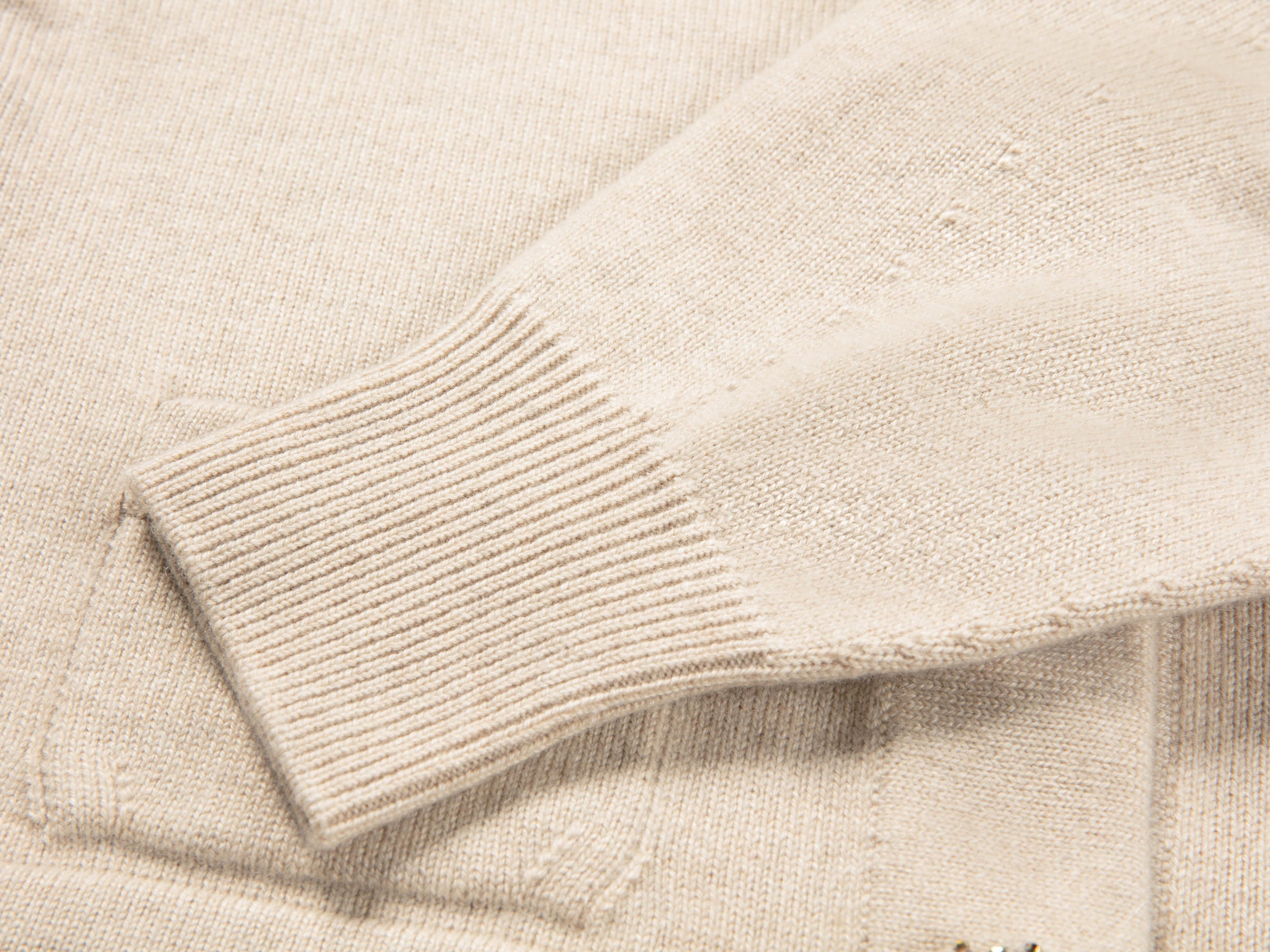 Button Cardigan | Beige