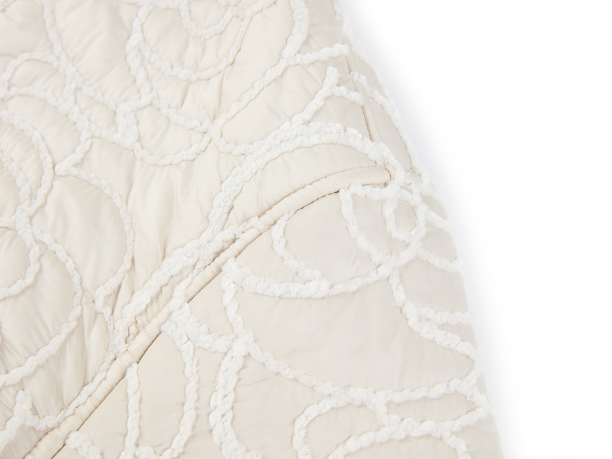 Waist-Defining Cotton Jacket | Beige