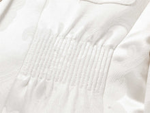 Mulberry Silk Embroidered Jacket | White