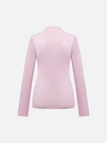 Wool Knit Top Sweater | Pink