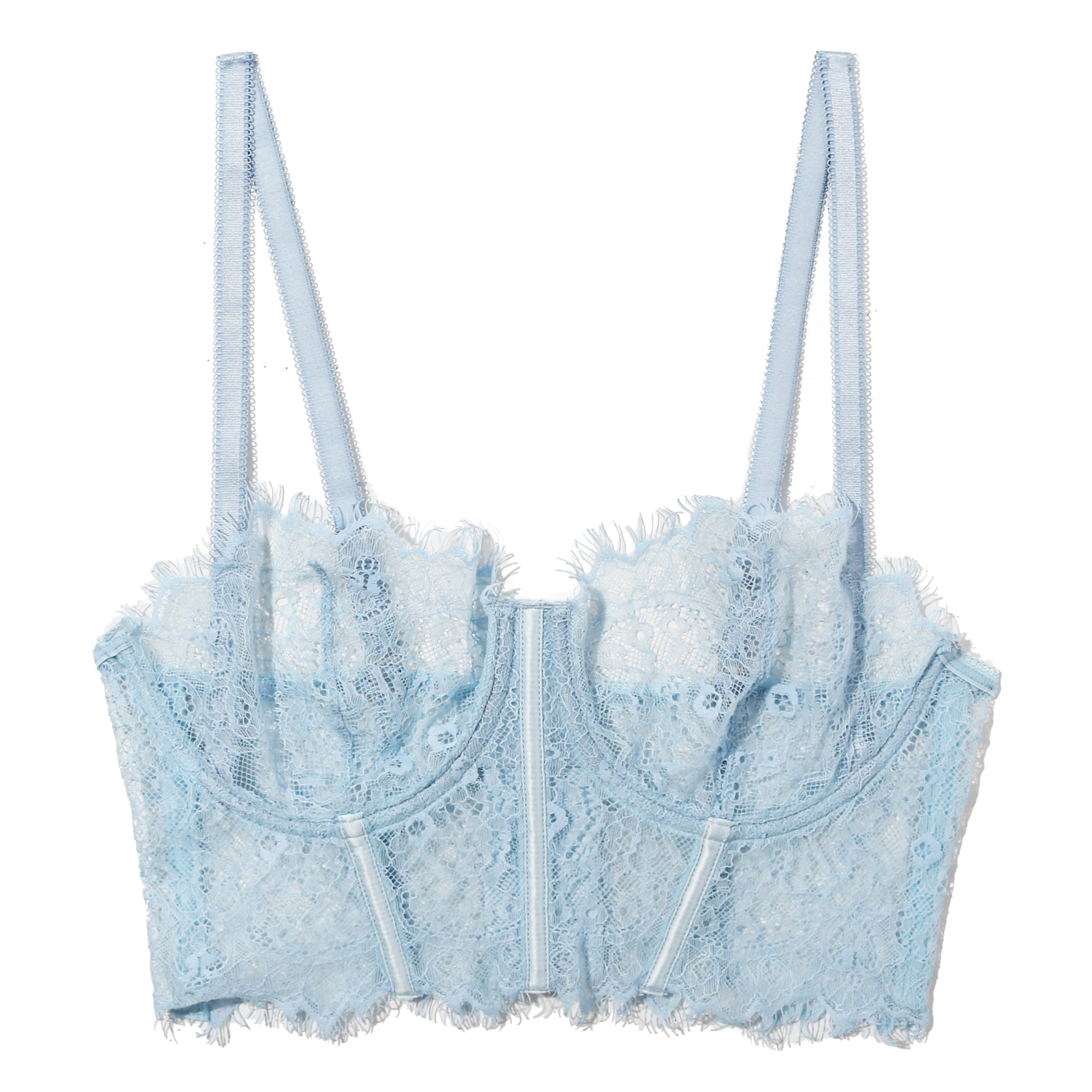 Sheer Seduction Corset | Touch The Sky (Blue)