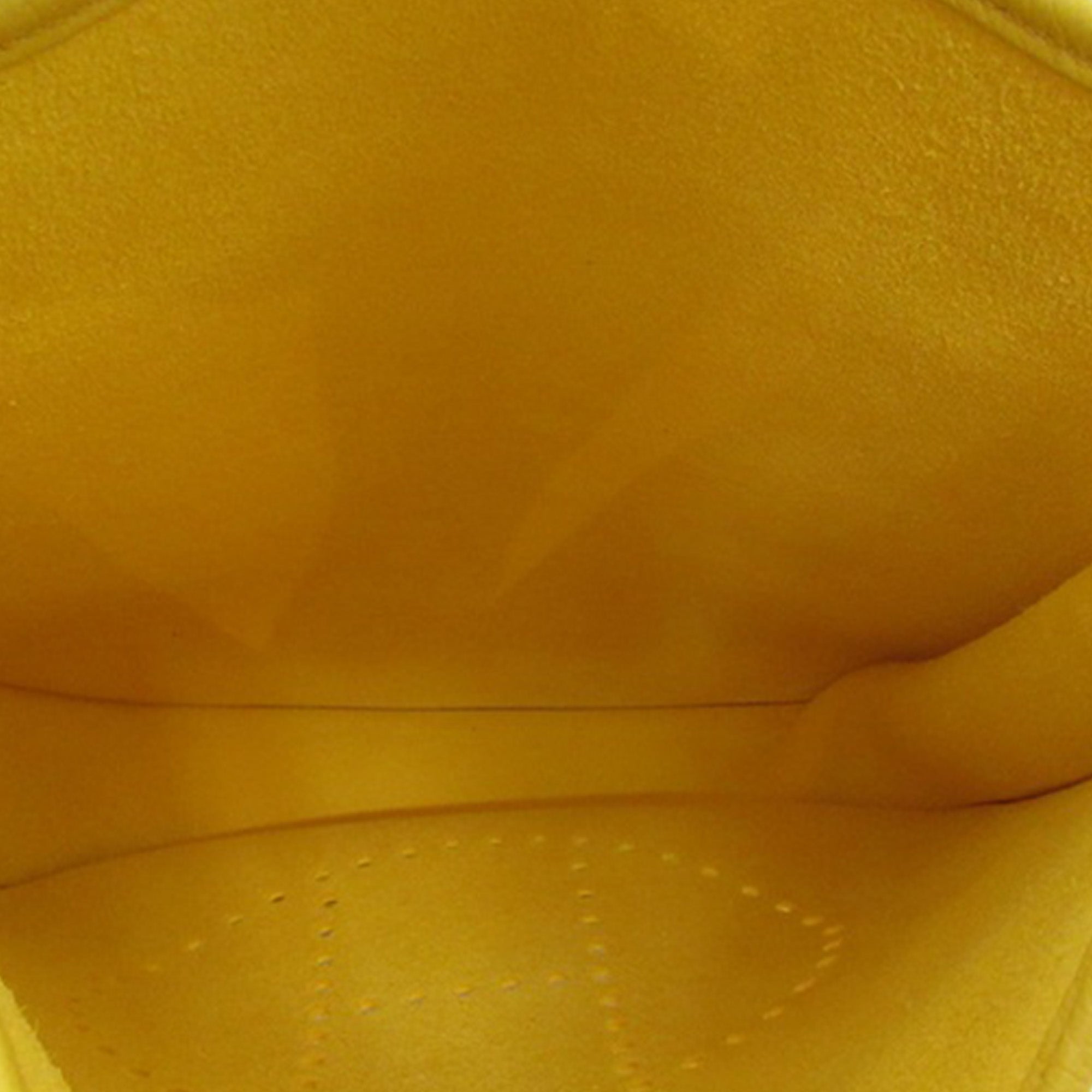 Hermes | Pre-Owned Clemence Evelyne III PM | Yellow/Mustard