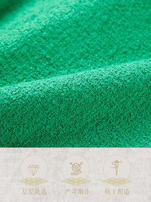 Fine Tweed Dress | Green