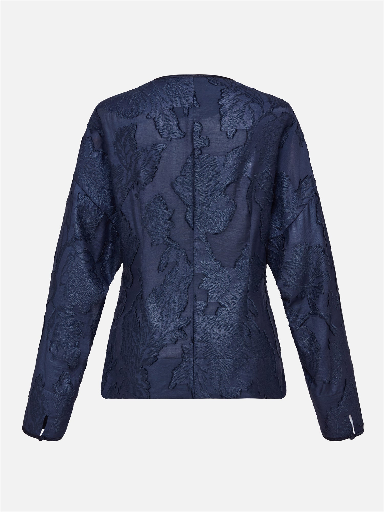Silk Feather Light Jacket | Black