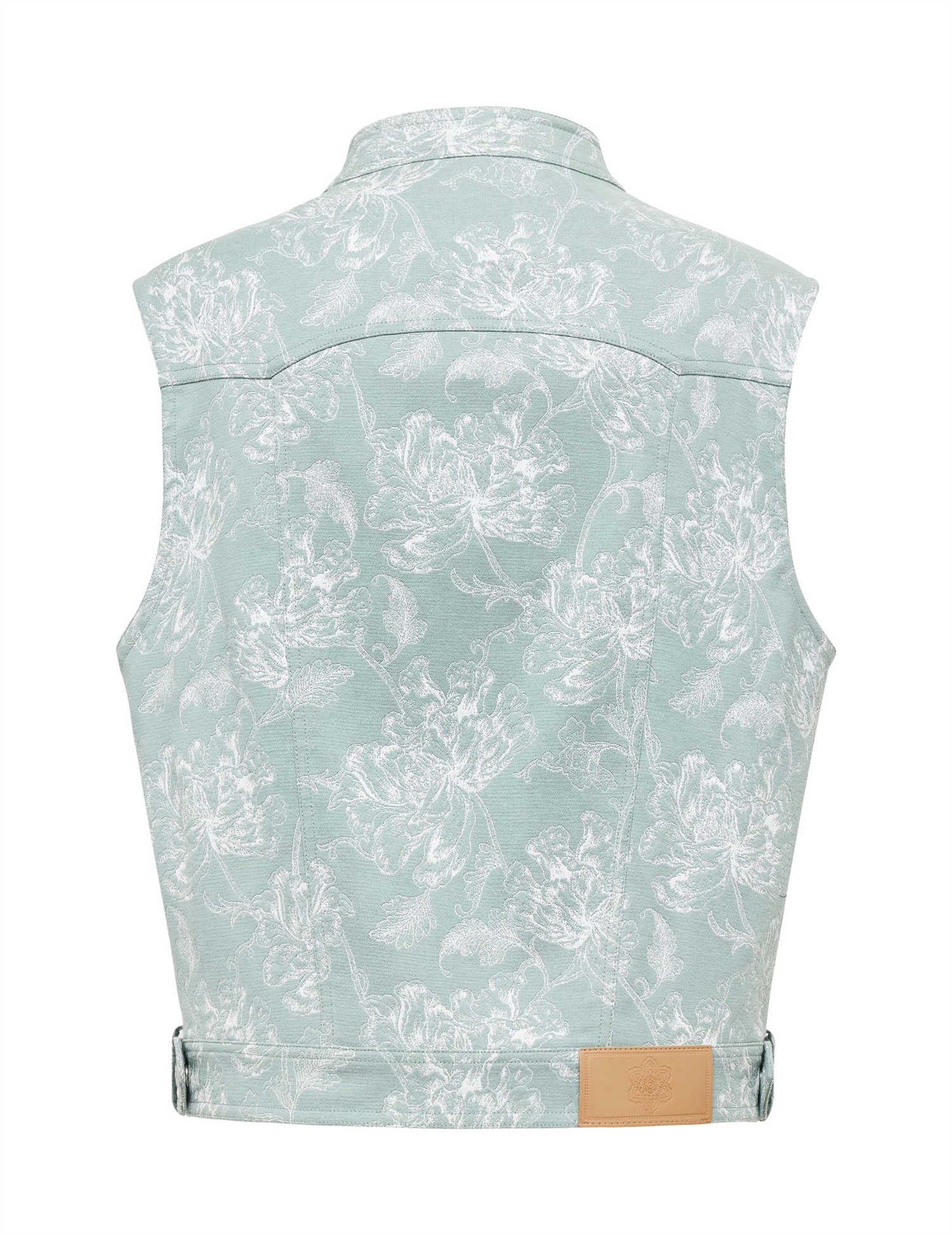 Jacquard Vest | Green