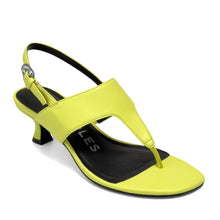 Kora Sandal Heel | Kiwi Faux Nappa