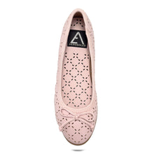 Beyla Casual Flat | Rose Faux Nappa