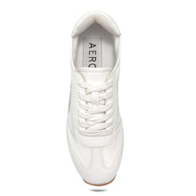 Jeanine Sport Sneaker | White/White Nylon/Faux Nappa