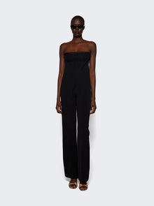 Women | Courrèges | Illusion Draped Bustier Jumpsuit Black