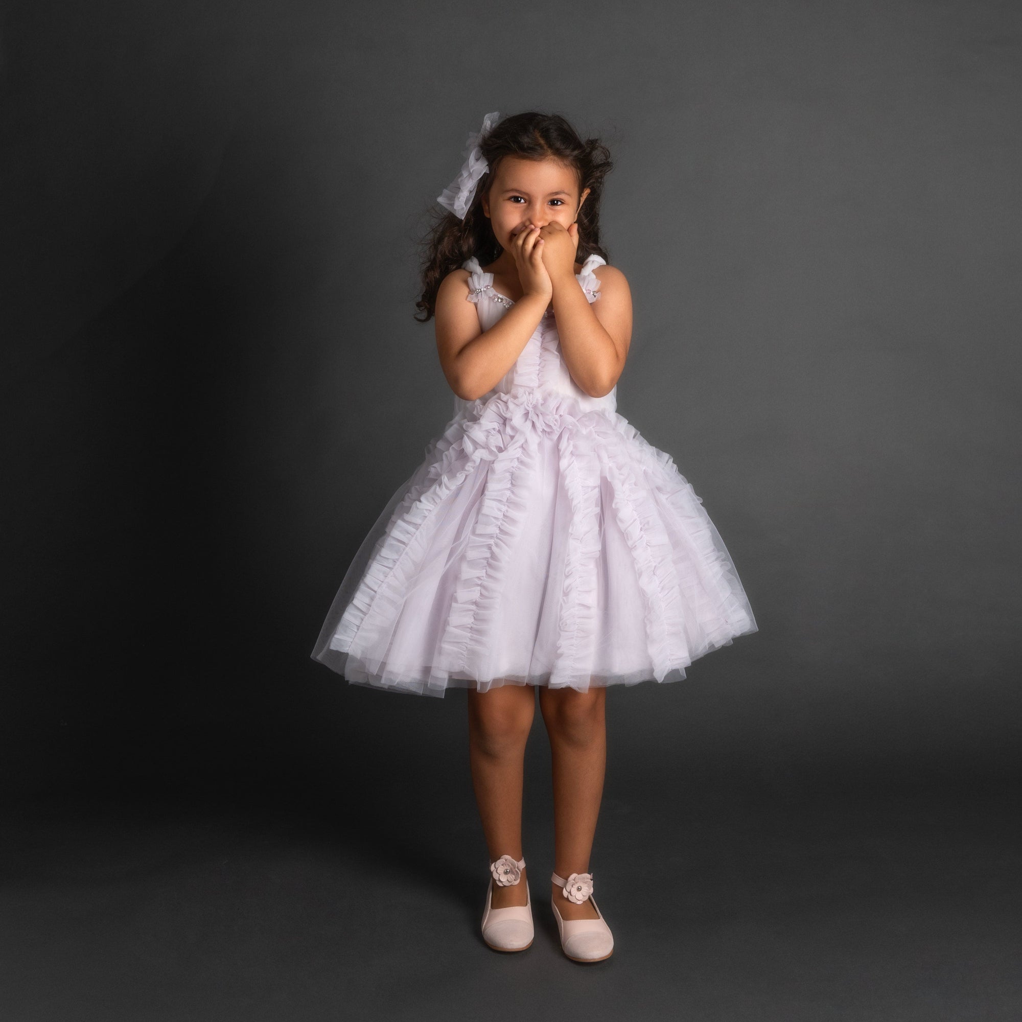 Girl | Ariel Tulle Dress | Lavender