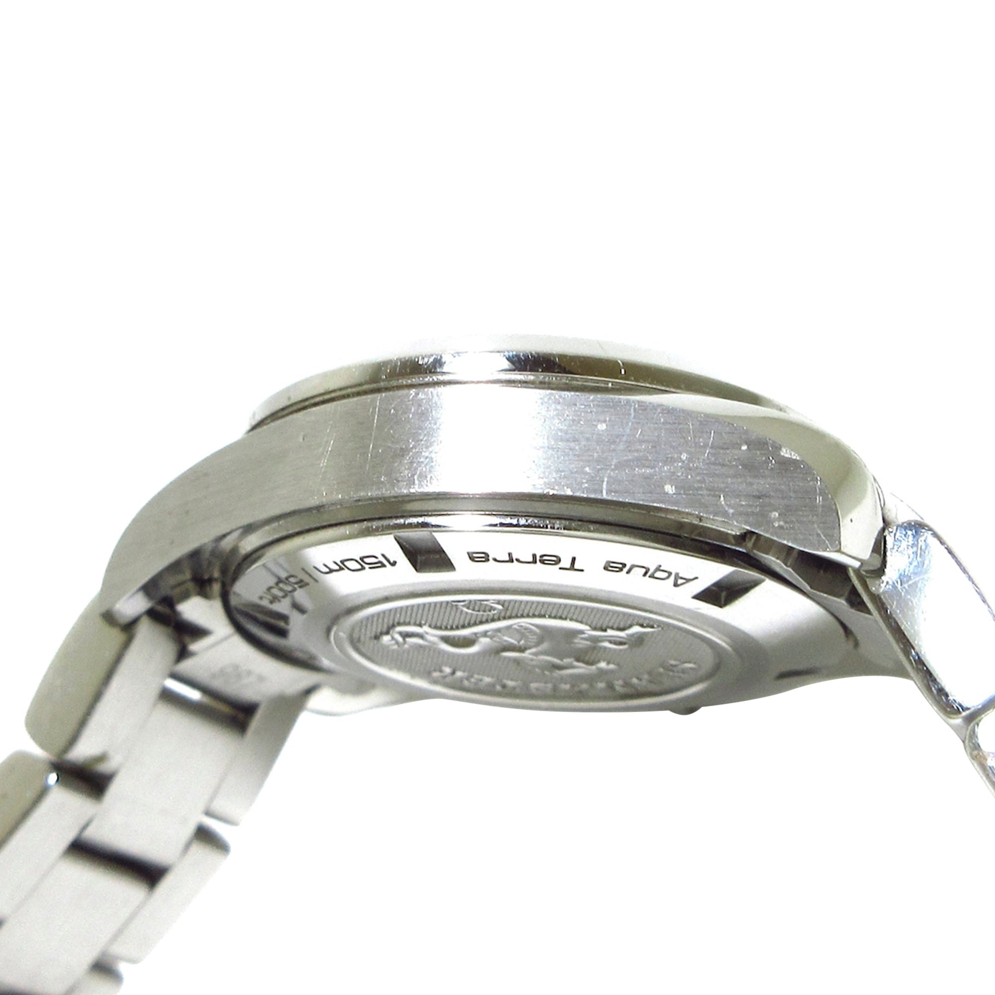 Omega | Pre-Owned Seamaster Aqua Terra 150M Quartz 30MM Watch | Silver/Black