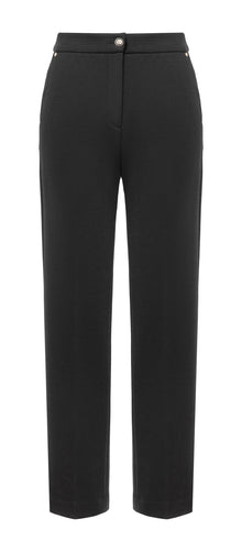 Straight Leg Trouser | Black