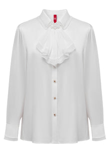 Mulberry Silk Shirt | White
