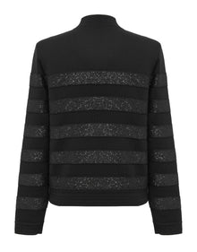 Buttoned Jacket | Black