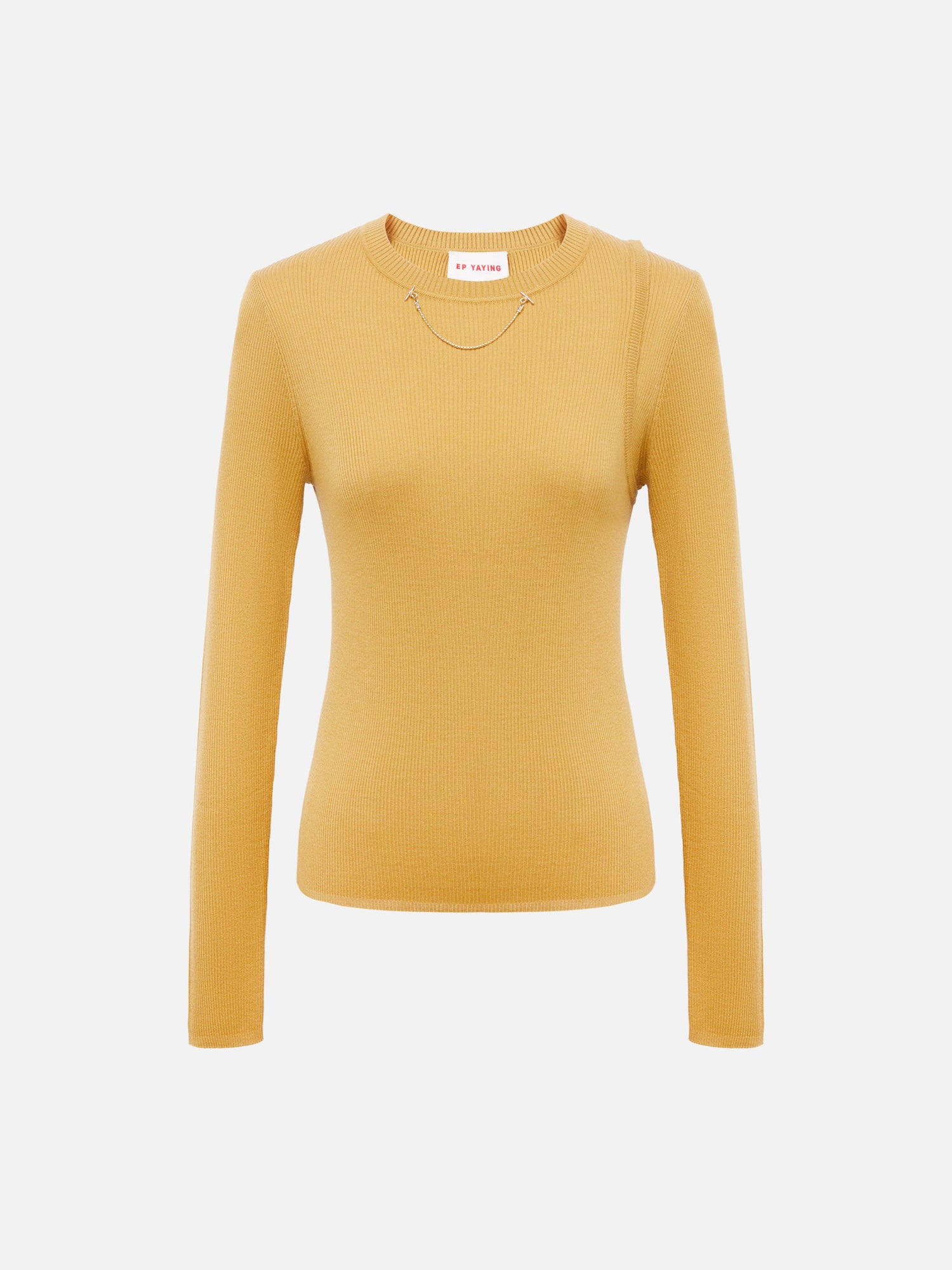 Knitted Top | Yellow