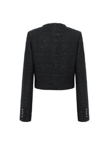 Cropped Jacket | Black