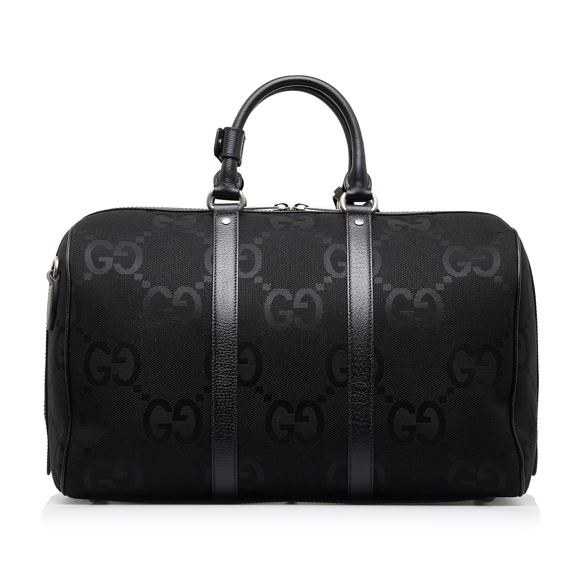 Gucci | Pre-Owned Small Jumbo GG Canvas Duffle Bag | Black
