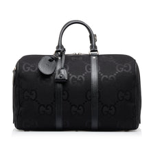 Gucci | Pre-Owned Small Jumbo GG Canvas Duffle Bag | Black
