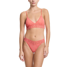 Signature Lace Original Rise Thong | Courageous Coral
