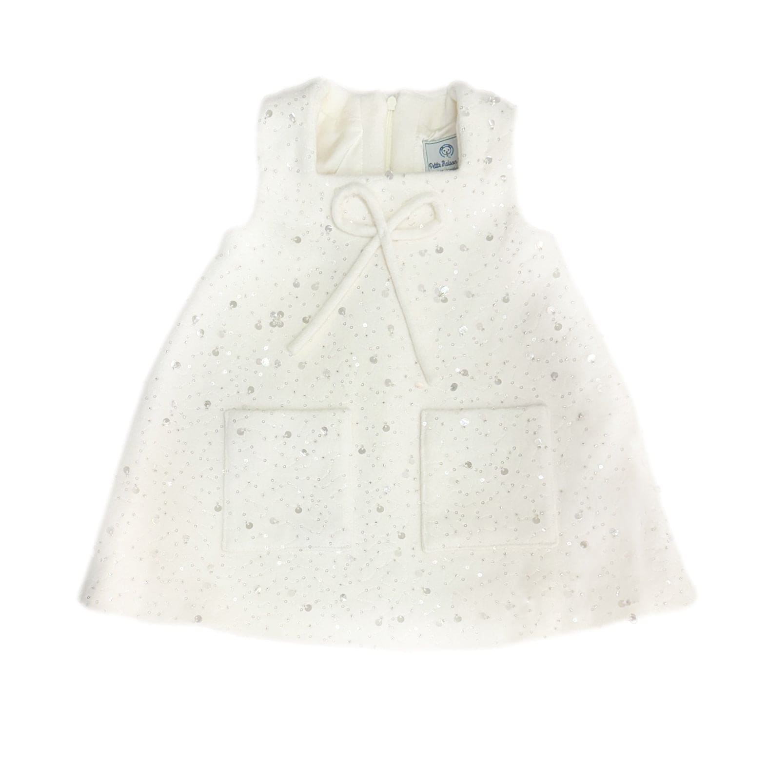 Girl | Marshmallow Wool Dress | Beige