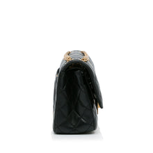 Chanel | Pre-Owned Medium Croc Embossed Lambskin 2.55 Reissue Double Flap Bag | Black/Gold