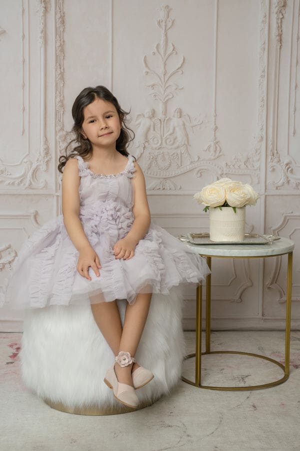 Girl | Ariel Tulle Dress | Lavender