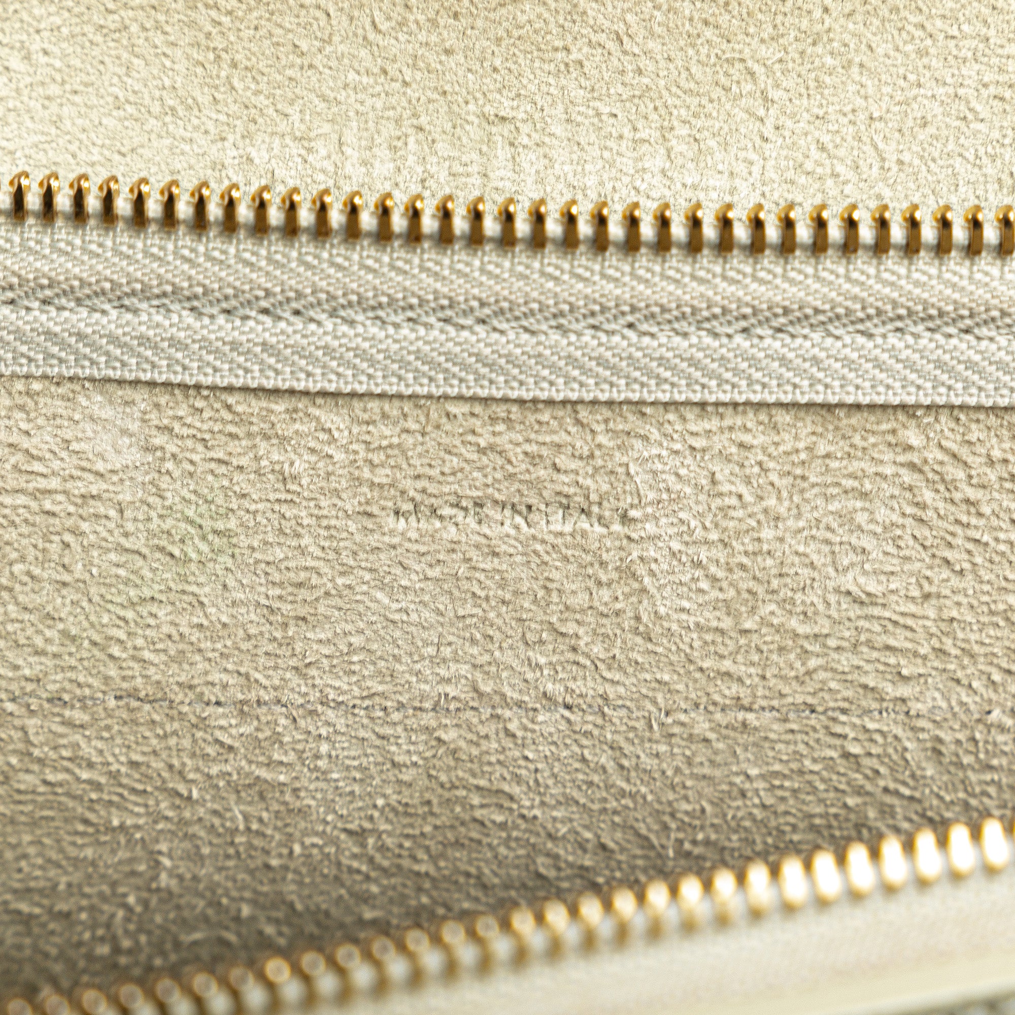 Celine | Pre-Owned Nano Grained Calfskin Belt Bag | White