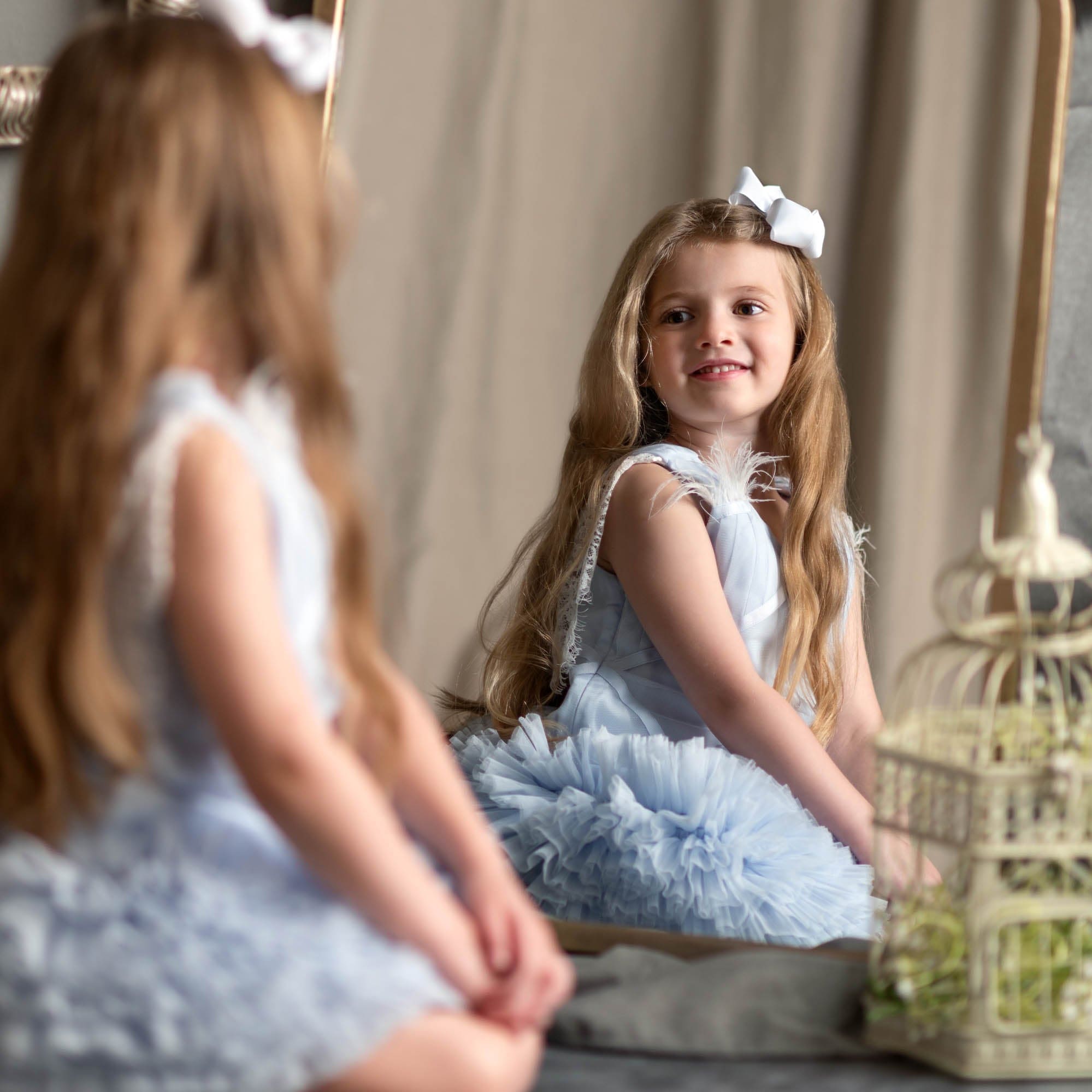 Girl | Skylar Tulle Tutu Dress | Blue