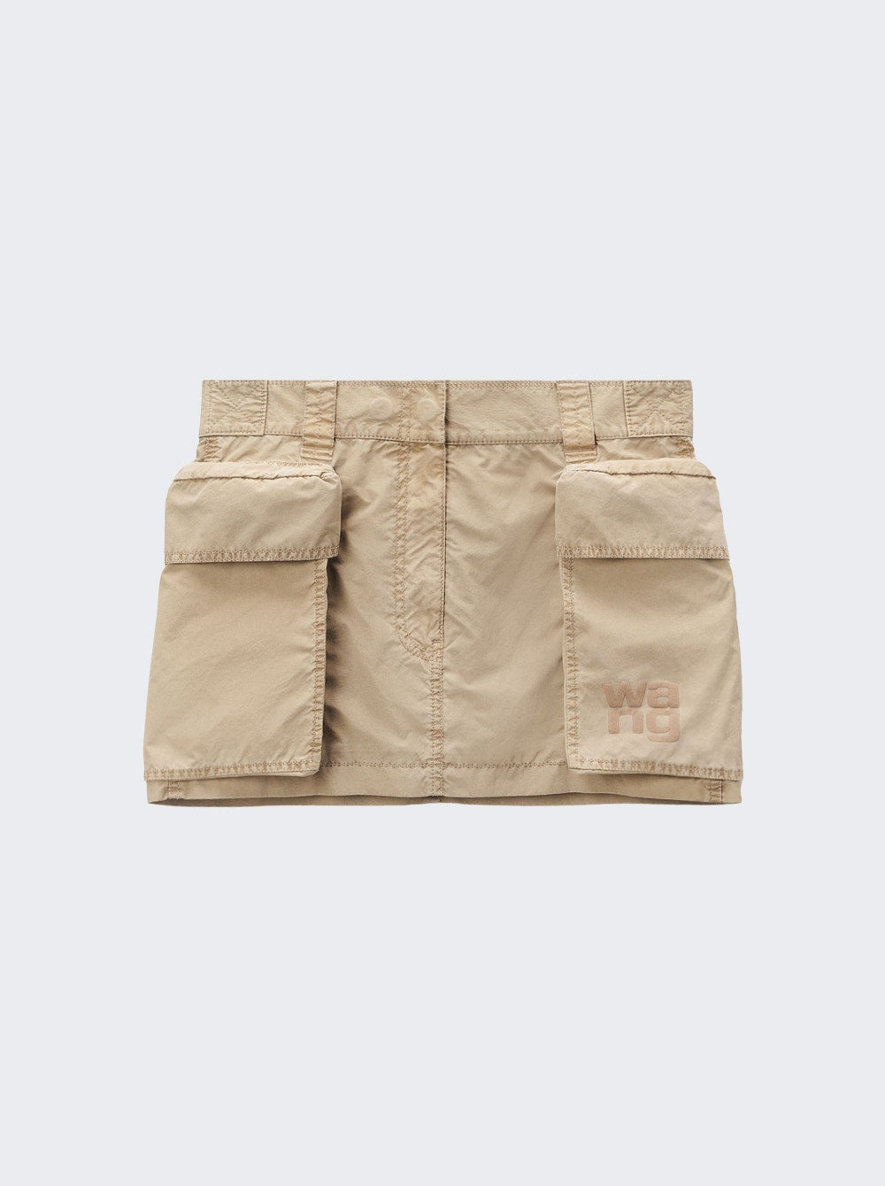 Women | alexanderwang | Cargo Mini Skirt With Oversize Pockets Safari | Multi