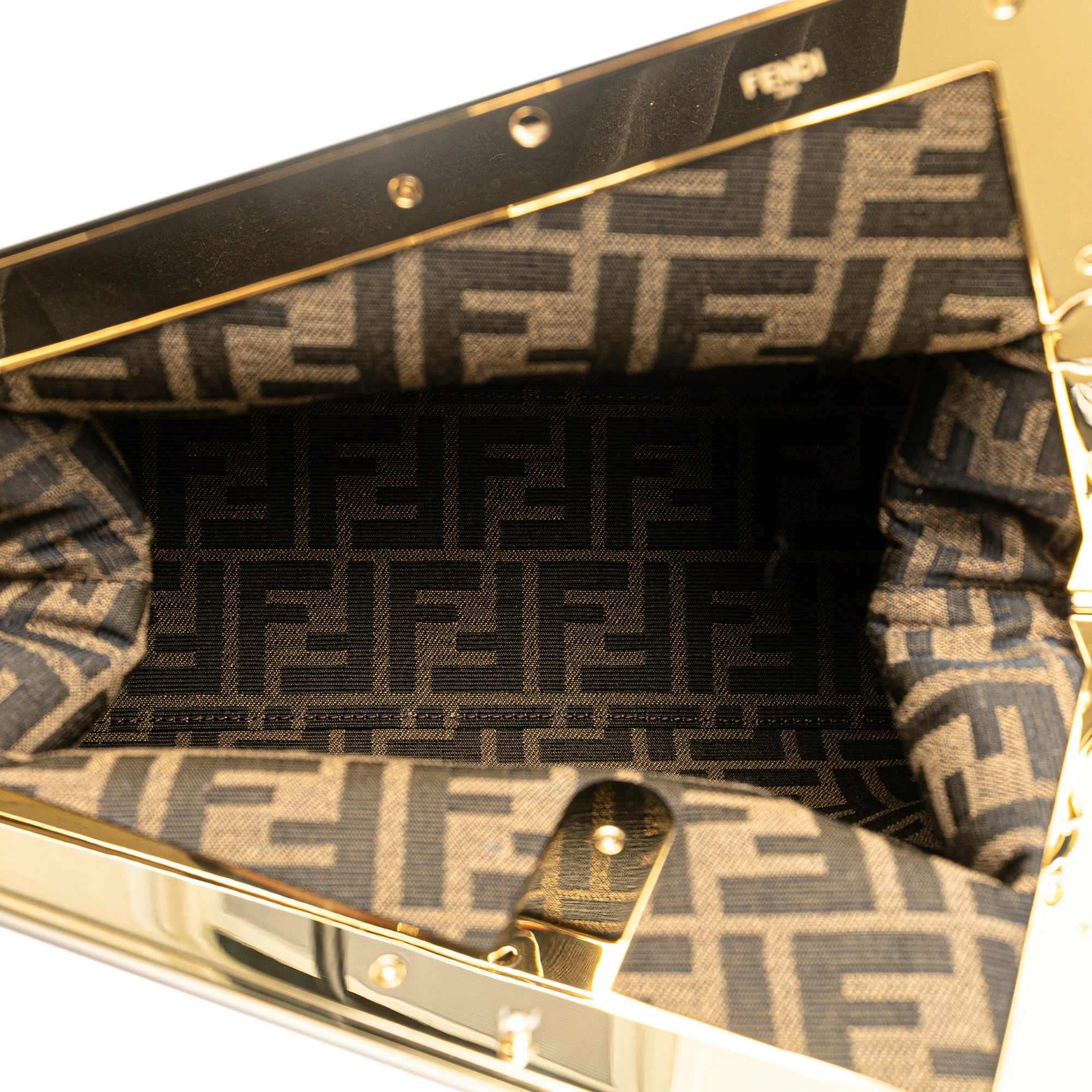 Fendi | Pre-Owned Medium Leather First Shoulder Bag | Pink/Light Pink