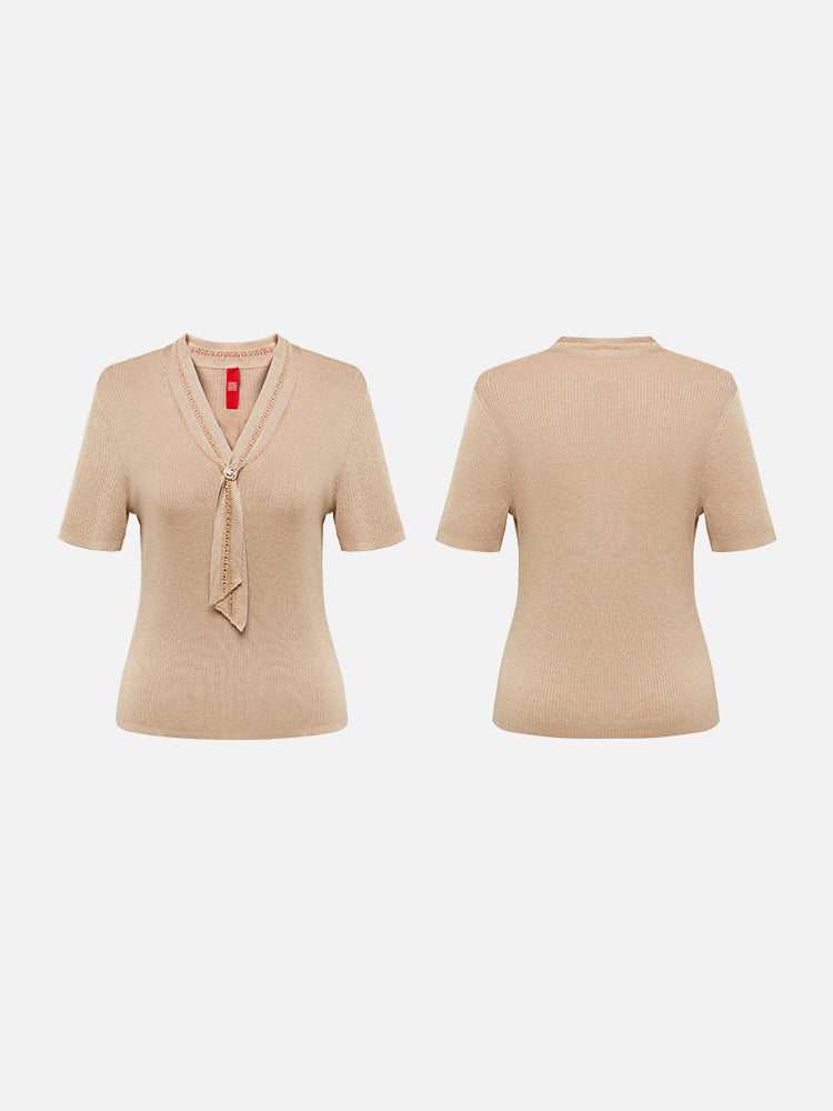 Knitted Cardigan | Khaki