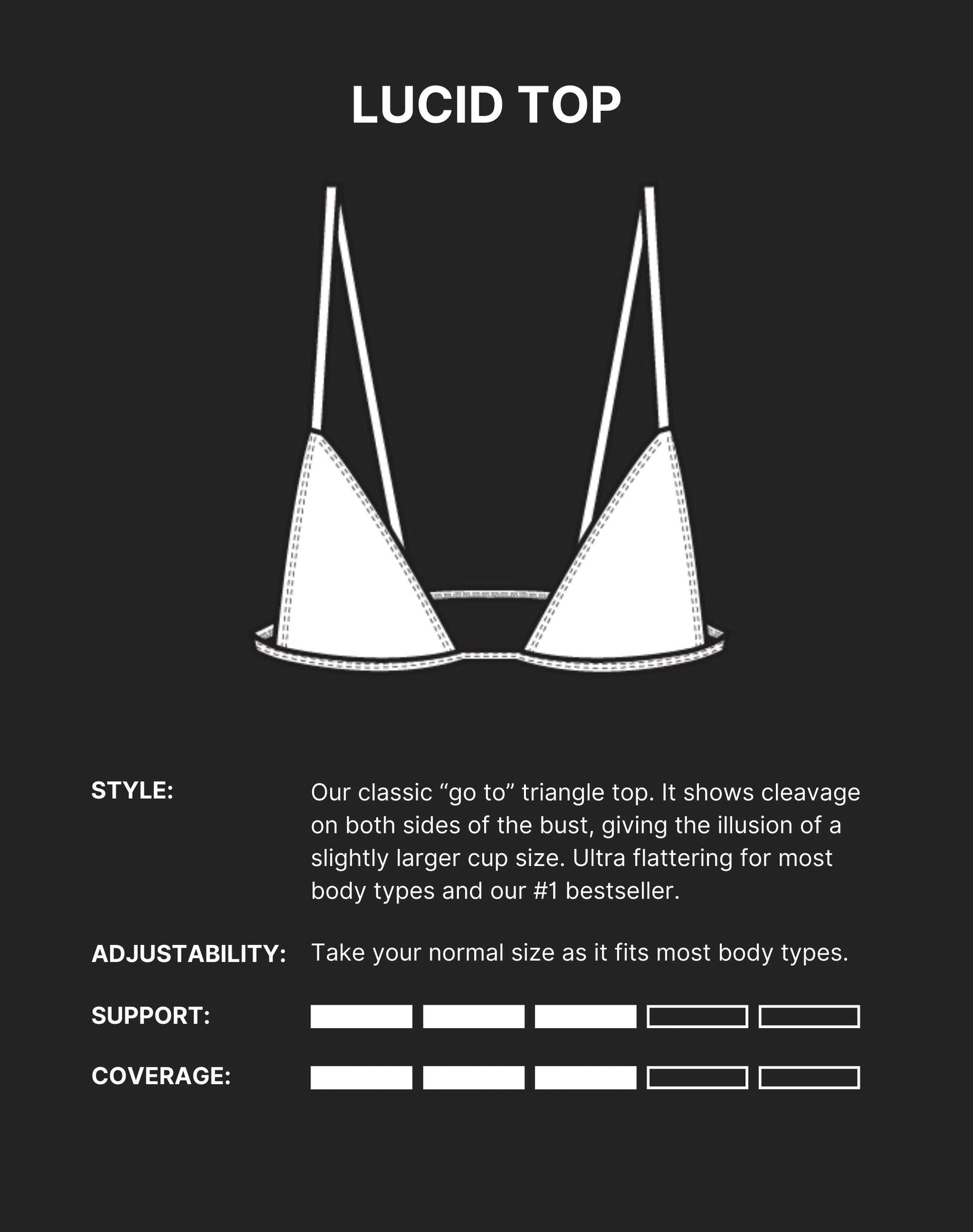 Lucid Bikini Top | Lustrous Gold