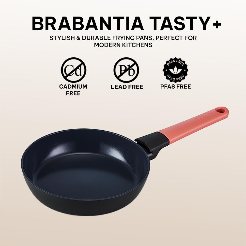 TASTY+ Frying pan 8" with Non-stick Ceramic Coating Black | Black