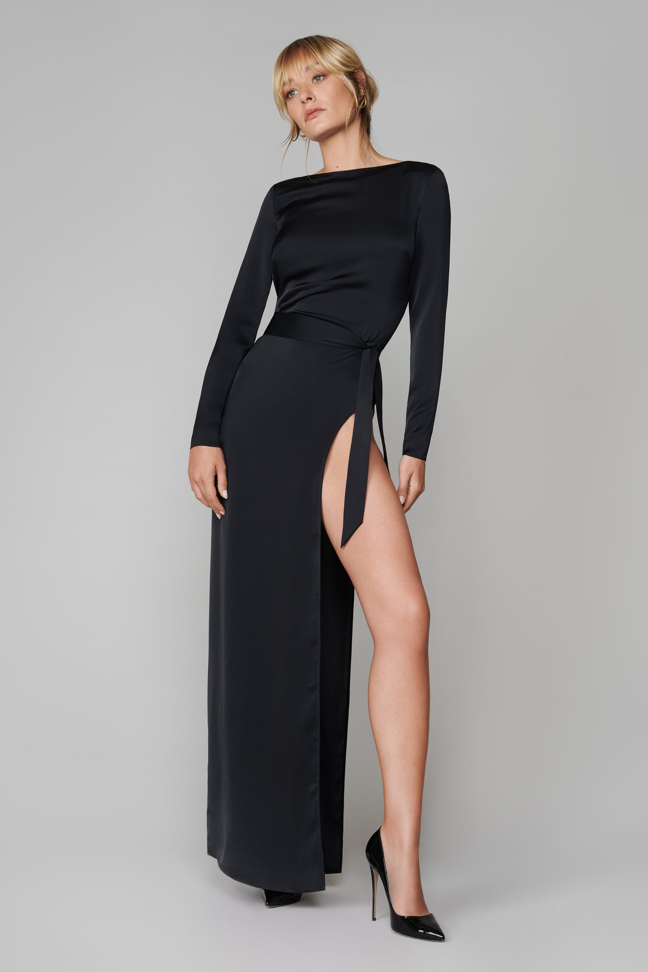 Open Dress - Le Vestiaire | Black