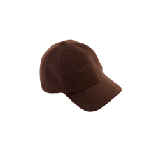 Lo Brushed Wool Cap | Chocolate