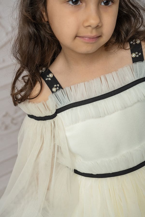 Girl | CocoIvory Tulle Dress | Ivory