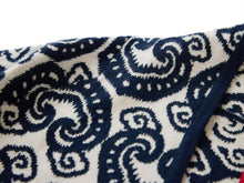 Cross-Front Knitted Cardigan | Navy