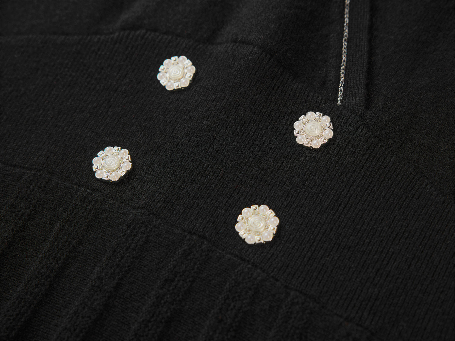 Wool Cashmere Dress | Black