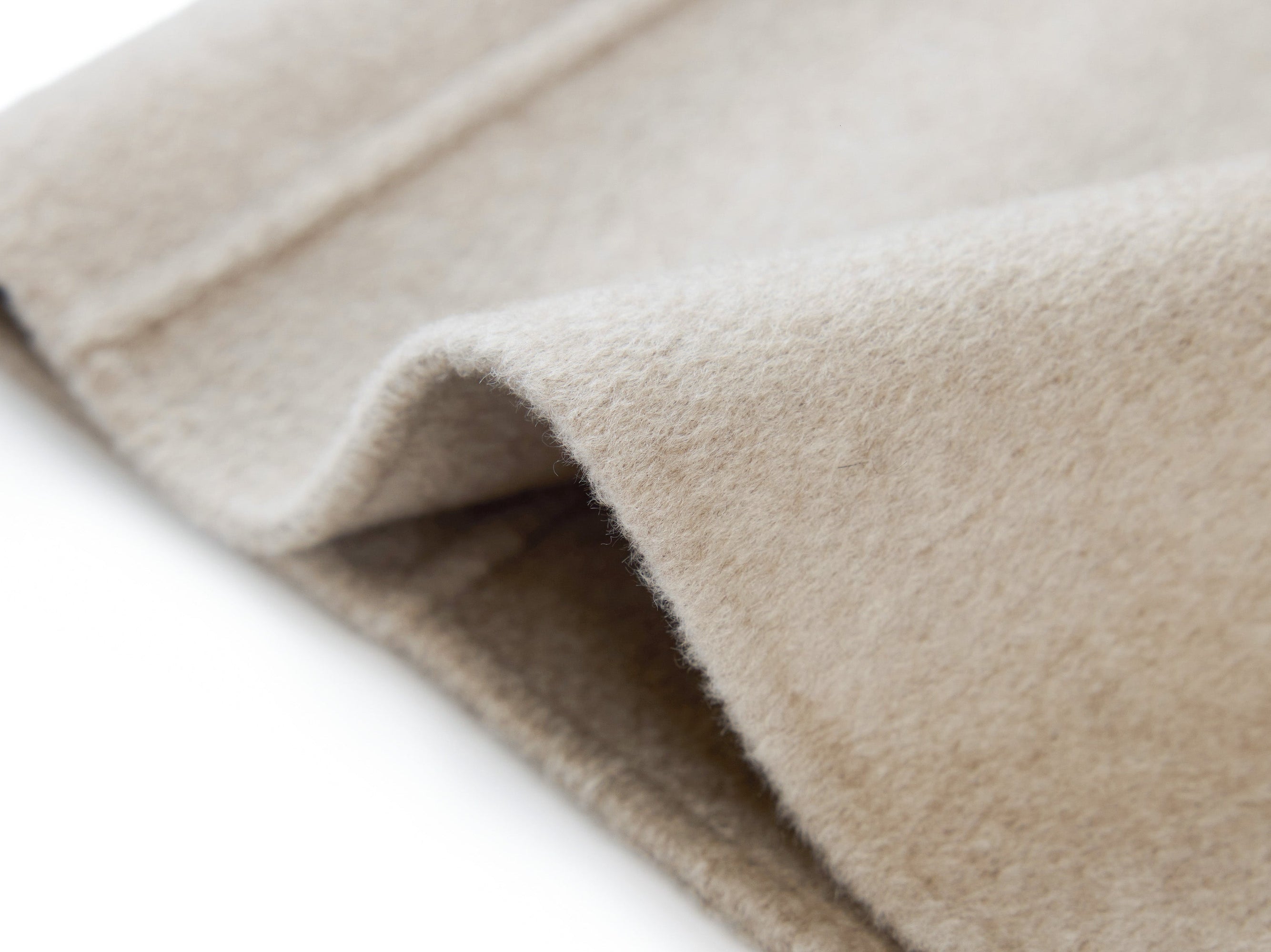 Lapel Collar Cashmere Coat | Camel