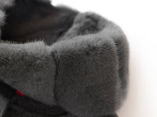 Belted Long Coat with Faux-Fur Collar | Grey