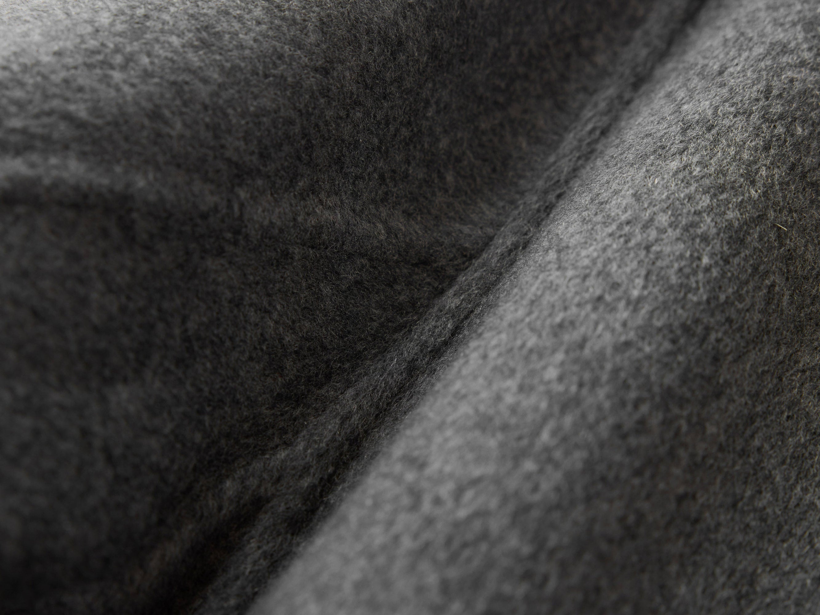Belted Long Coat with Faux-Fur Collar | Grey