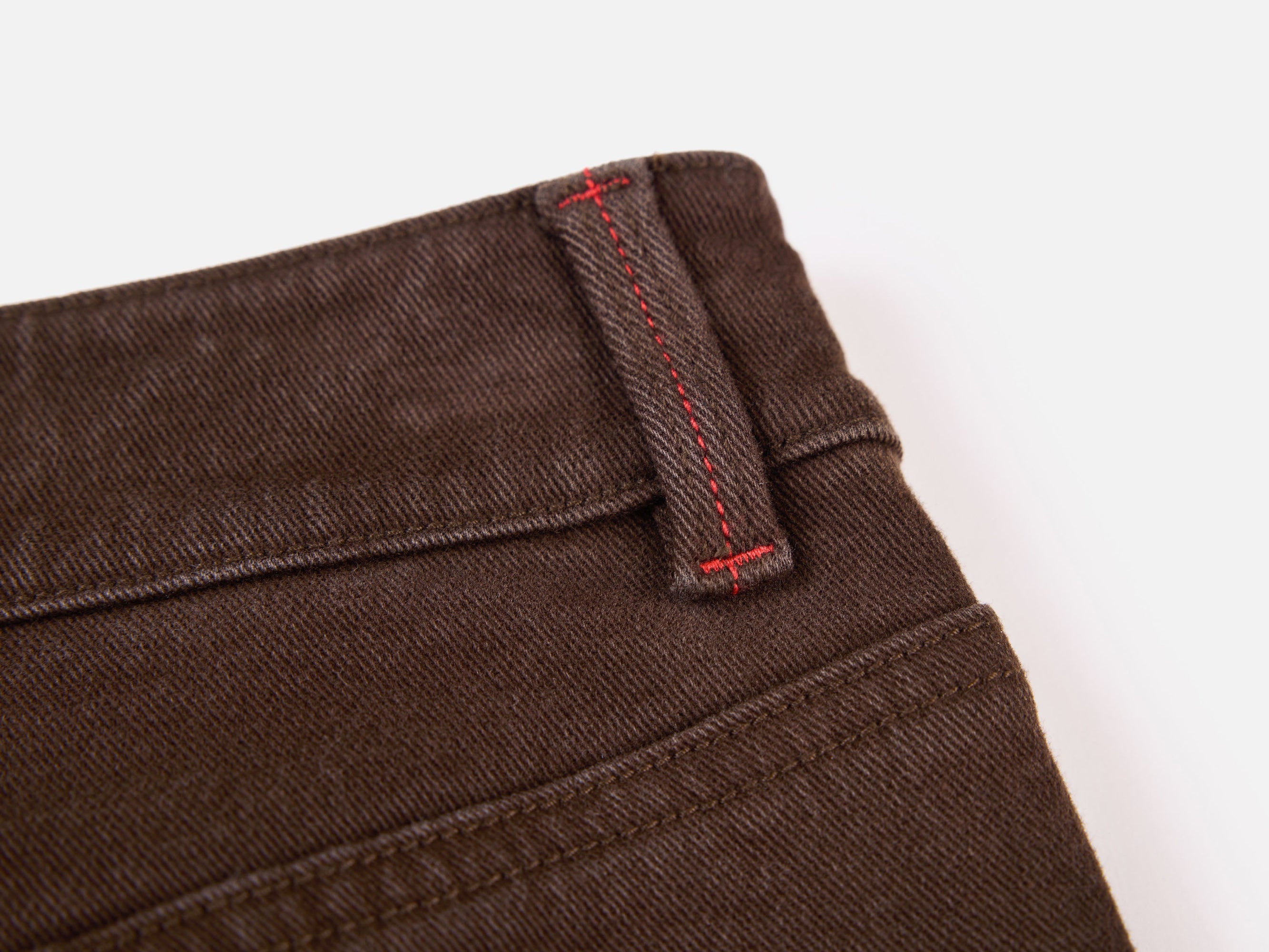 Straight Leg Pants | Brown