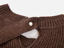 Knit Dress | Brown