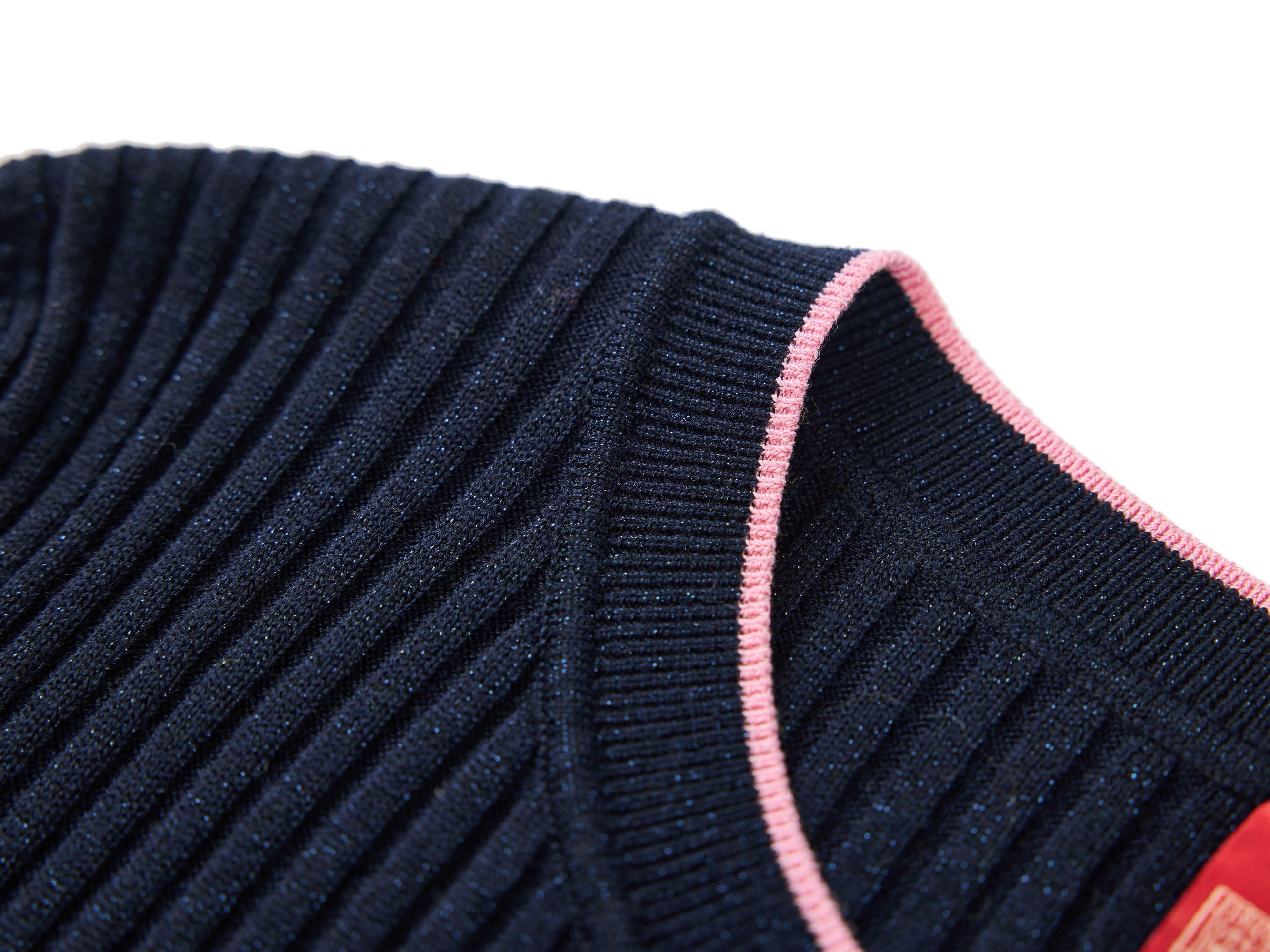 Striped Knit Top | Pink