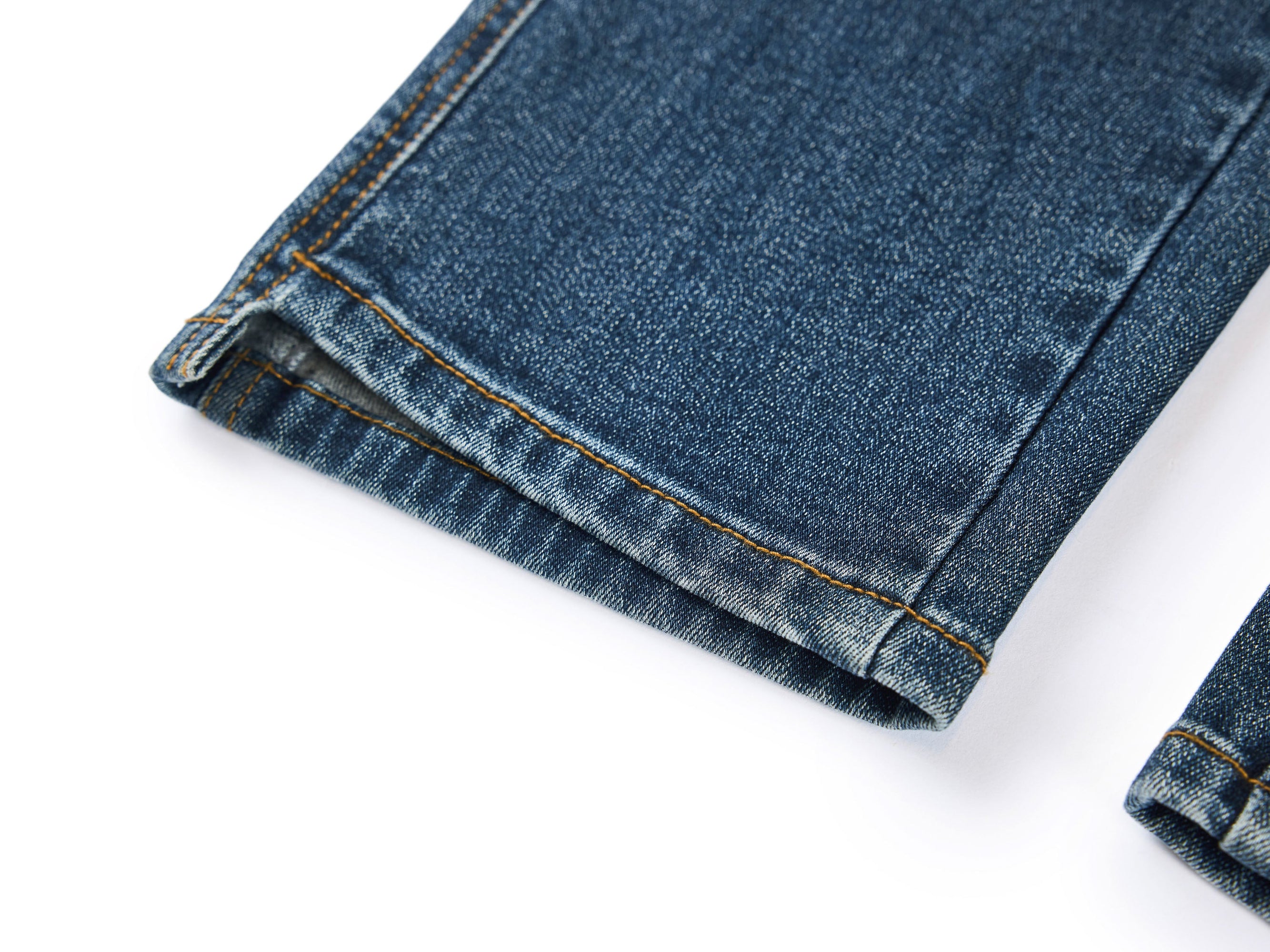 High-Waisted Straight-Leg Jeans | Blue