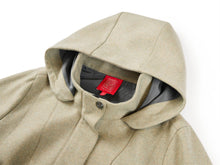 Classic Short Hooded Embroidered Jacket | Green