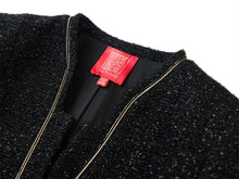 Wool New Chinese Style Coat | Black