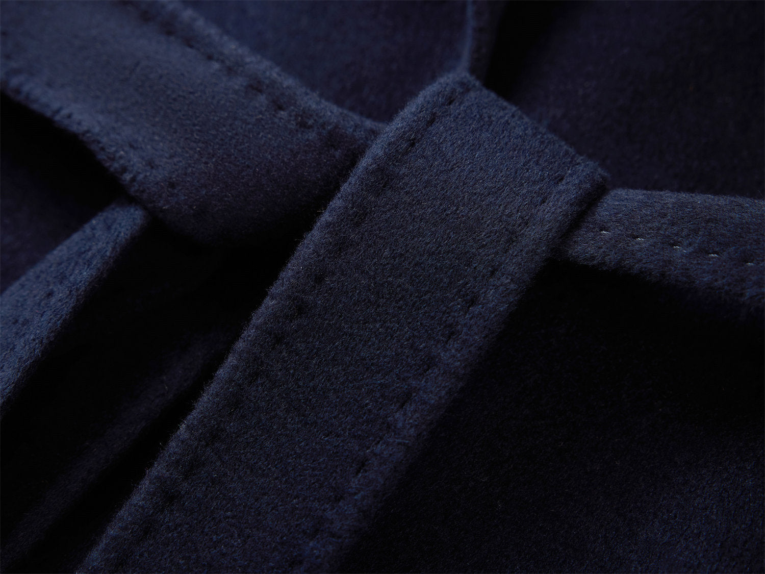 Cashmere Coat | Navy