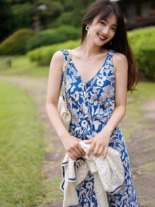 Strappy Dress | Blue