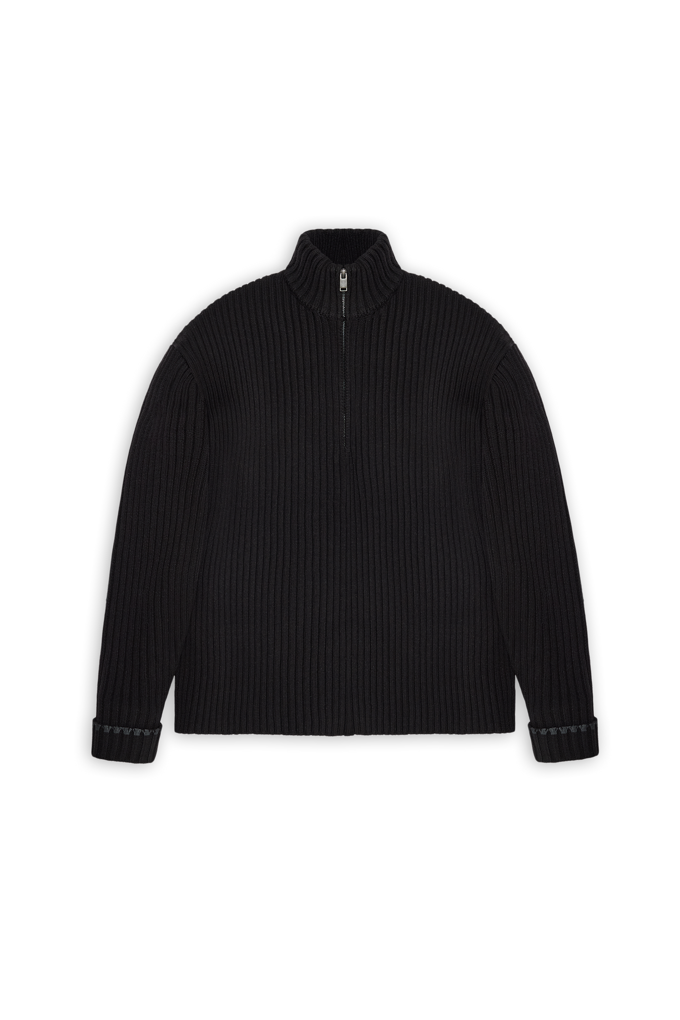 Unisex | Sapa Half Zip Knit | Black